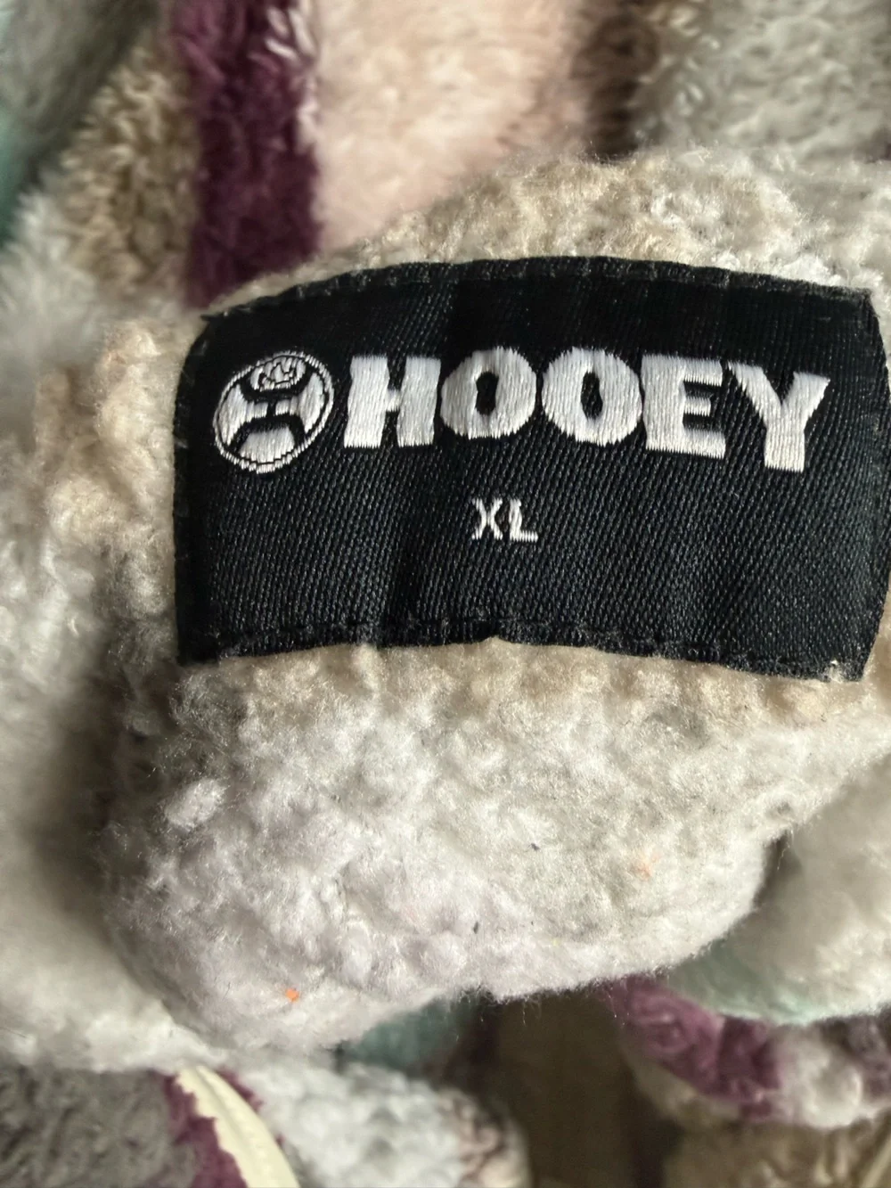 Hooey Women’s Fleece Quarter Zip Pullover - Picture 4 of 5